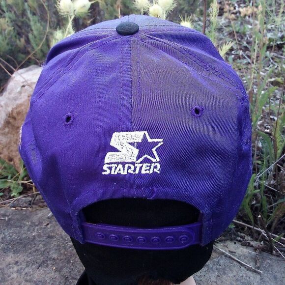 Vintage STARTER St. Louis Stallions Two Tone Snap Back Hat - Picture 3 of 8